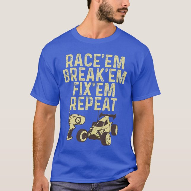 Cool RC Design For Men Women RC Racing Race Lover T-Shirt (Front)