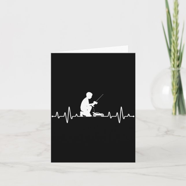 Cool Rc Racing Art For Men Women Remote Control Rc Card (Front)