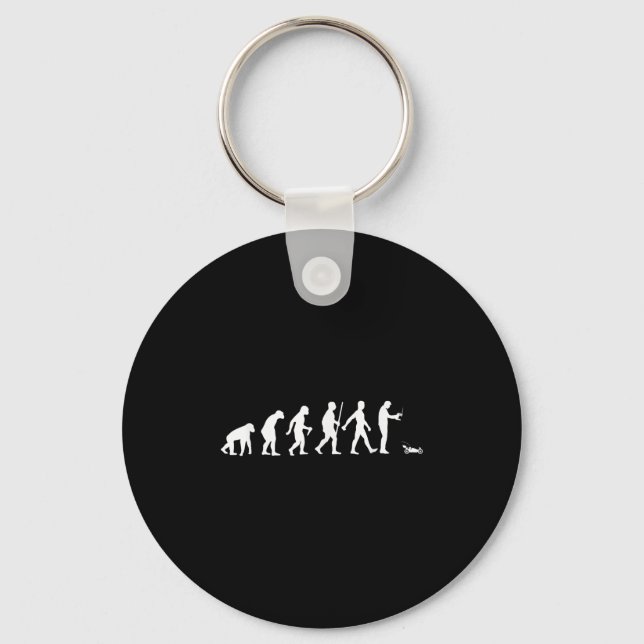 Cool Rc Racing Art For Men Women Remote Control Rc Keychain (Front)