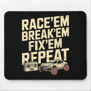 Cool Rc Racing Art For Men Women Remote Control Rc Mouse Pad