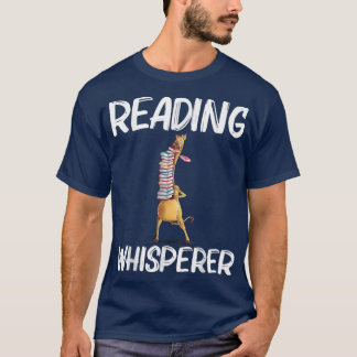 Cool Reading Art For Men Women Bookworm Learning B T-Shirt