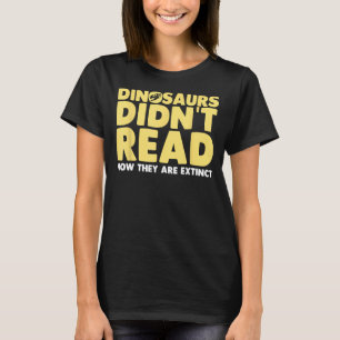 Cool Reading For Men Women Abibliophobia Read Libr T-Shirt