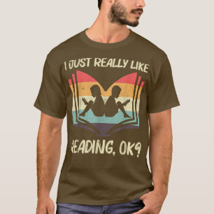 Cool Reading For Men Women Book Lover Books Bookwo T-Shirt