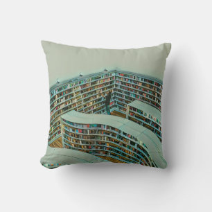 Cool reading lover gift throw pillow
