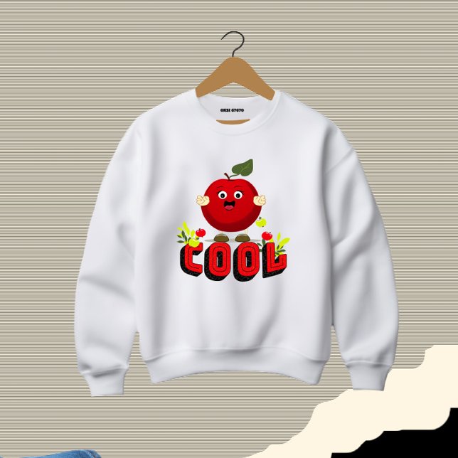 Cool red apple sweatshirt (Creator Uploaded)