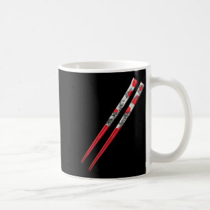 Cool Red Chopsticks Costume Coffee Mug