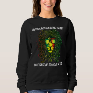 Cool Reggae For Women Mom Jamaican Music Genre Sweatshirt