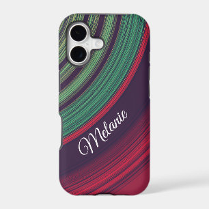 Cool Retro Abstract Record Grooves Personalised