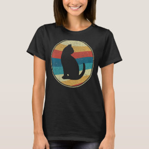 Cool Retro Cat Animal Rescue Tee