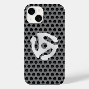 COOL Retro Chrome Like 45 spacer DJ Print Case-Mate iPhone 14 Case