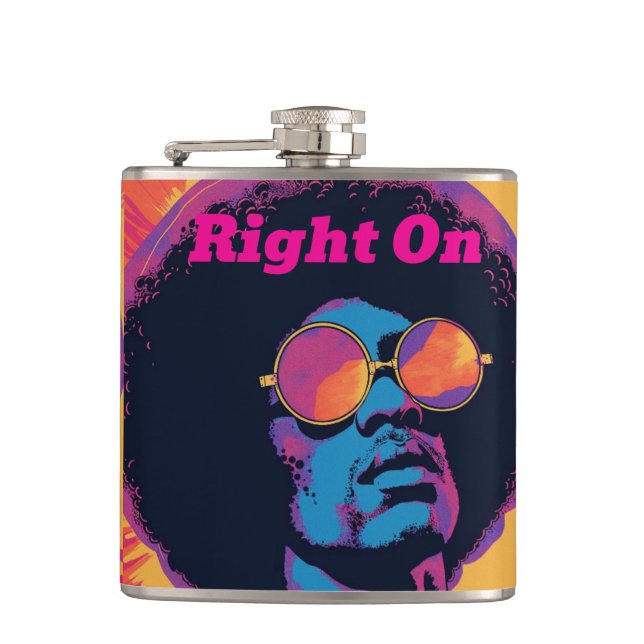 Cool/Retro Flask (Front)