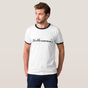 Cool Retro Kellerman's Staff Custom Color & Text T-Shirt