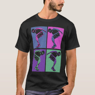 Cool Retro Parkour Free Running Parkour T-Shirt