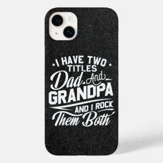 Cool Retro Style Gift for New Grandpas  Case-Mate iPhone 14 Plus Case