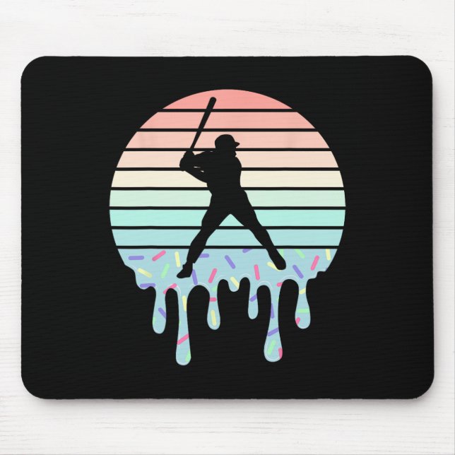 Cool Retro Sunset Sell Player Drip Sell Drip Boys  Mouse Pad (Front)