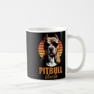 Cool Retro Tbull Uncle Funny Vintage Dog Lovers  Coffee Mug