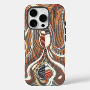 Cool Retro Vintage Aztec iPhone 16 Pro Case