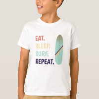 Cool Retro Vintage Blue Surfboard  Surf  