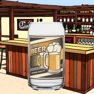 Cool retro vintages amateurs de bière