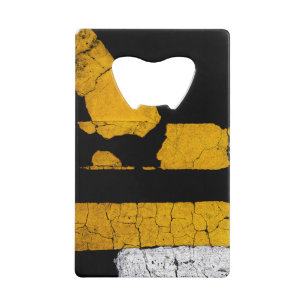 COOL Road Painted Line Wallet Bottle Opener