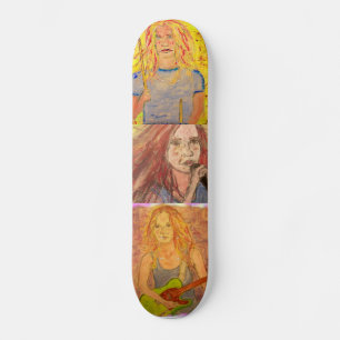Cool Rock Girls Skateboard
