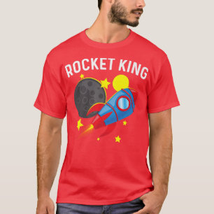 Cool Rocket For Men Dad Kids Rockets Space Ship Sp T-Shirt