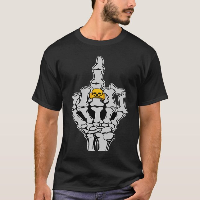 Cool Rockn Roll Punk Rock Hardrock Metal Music Fan T-Shirt (Front)
