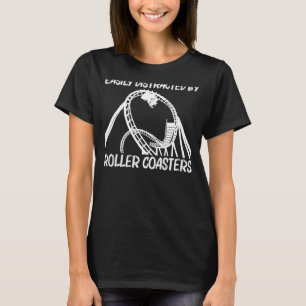 Cool Roller Coaster For Men Women Roller Coaster   T-Shirt