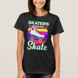 Cool Roller Skating For Men Women Roller Derby Dis T-Shirt