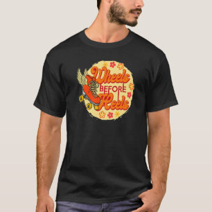Cool Roller Skating Skate Girl 1970s Retro T-Shirt