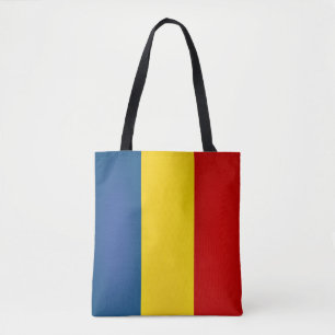 Cool Romania Flag Fashion Tote Bag