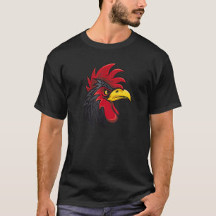 Cool Rooster Head Face Animal Bird Wildlife for Me T-Shirt