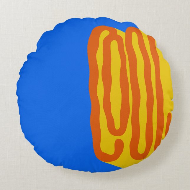 COOL ROUND PILLOW (Front)