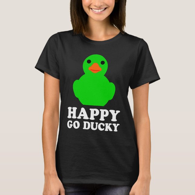 Cool Rubber Duck Lover Lucky Ducky Quack Cute Anim T-Shirt