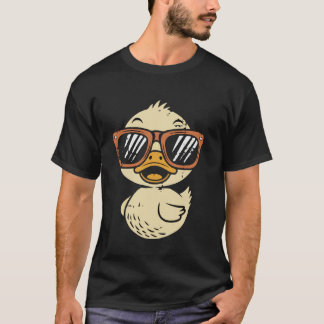 Cool Rubber Duck with Sunglasses Boys Girls Toddle T-Shirt