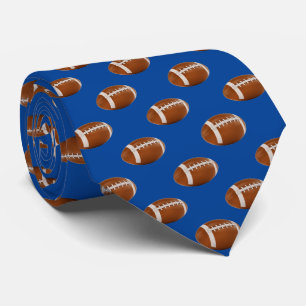 Cool Rugby American Football Pattern Tie