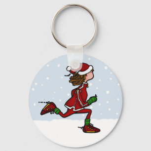 cool runnings (woman) keychain
