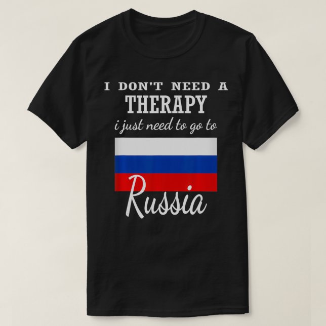 Cool Russian Gift Russia  T-Shirt (Design Front)