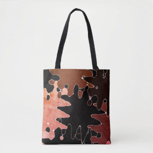 COOL Rustic Abstract Pattern Tote Bag