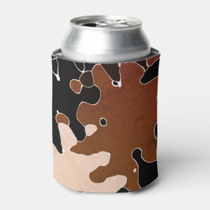 COOL Rustic Shapes Can Cooler