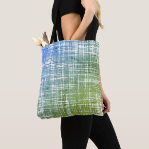 COOL Rustic Stripe Pattern Tote Bag