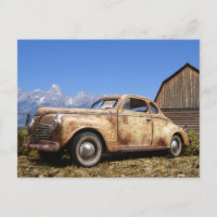 Cool Rusty  Old Vintage Barn Find Car