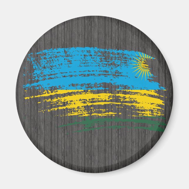 Cool Rwandan flag design Magnet (Front)