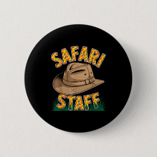 Cool Safari Costume For Men Women Kids Adult Afric 2 Inch Round Button