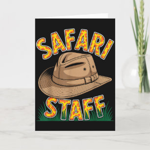 Cool Safari Costume For Men Women Kids Adult Afric Card