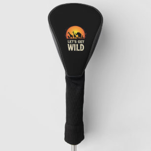 Cool Safari Design For Men Women Kids Safari Anima Golf Head Cover