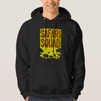 Cool Safari Squad For Men Women Wildlife Animal Gr Hoodie