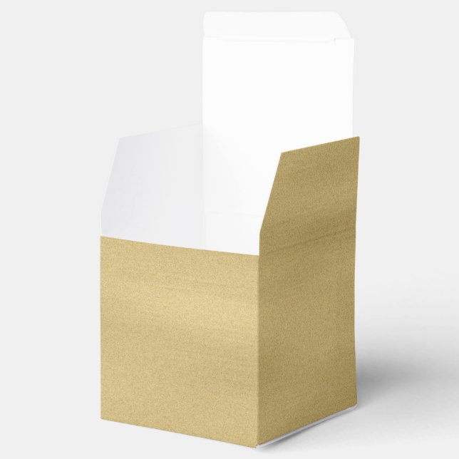 Cool Sandy Beach Look Favor Box (Opened)