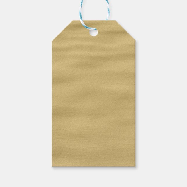 Cool Sandy Beach Look Gift Tags (Front)