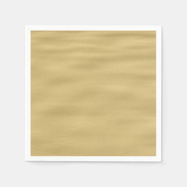 Cool Sandy Beach Look Napkin (Front)